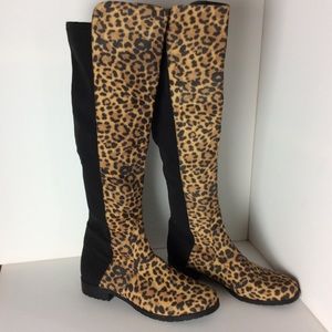 Unisa Leopard “Over the Knee” Boots Never Worn 11